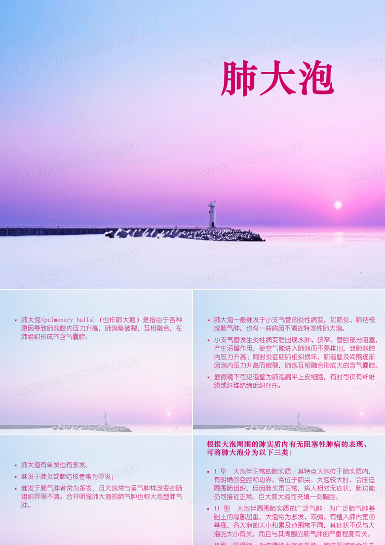 肺大泡ppt课件