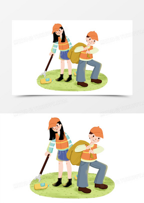 志愿者人物图片素材