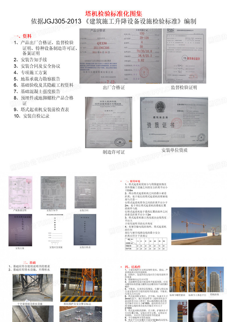 塔机检验标准化图集