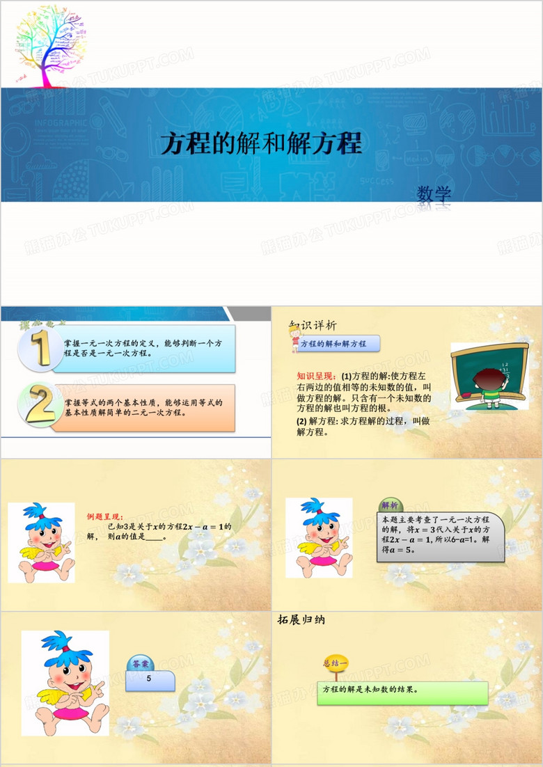 课件：方程的解和解方程