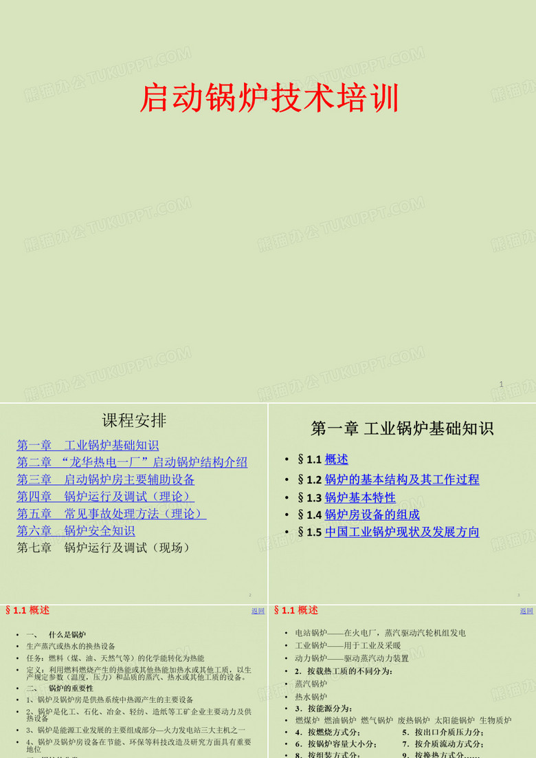 锅炉技术培训
