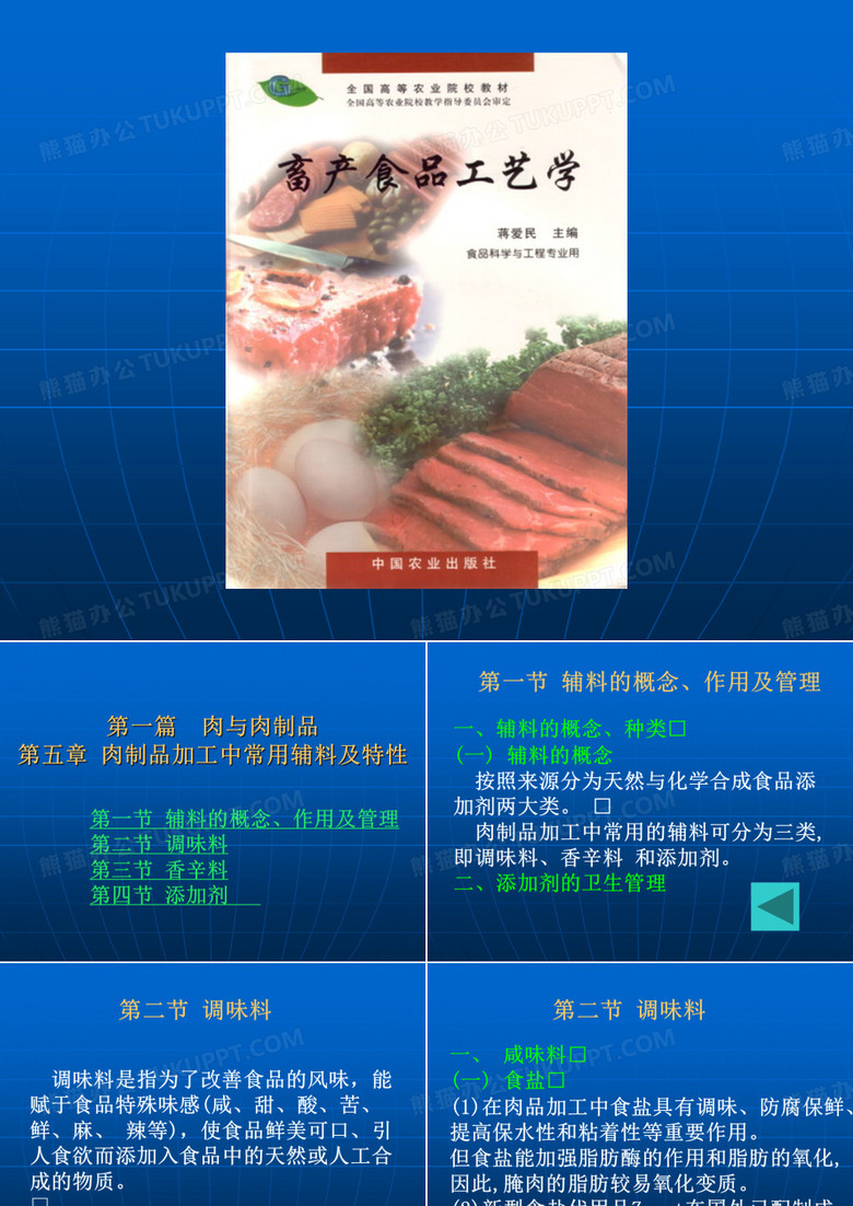 肉与肉制品