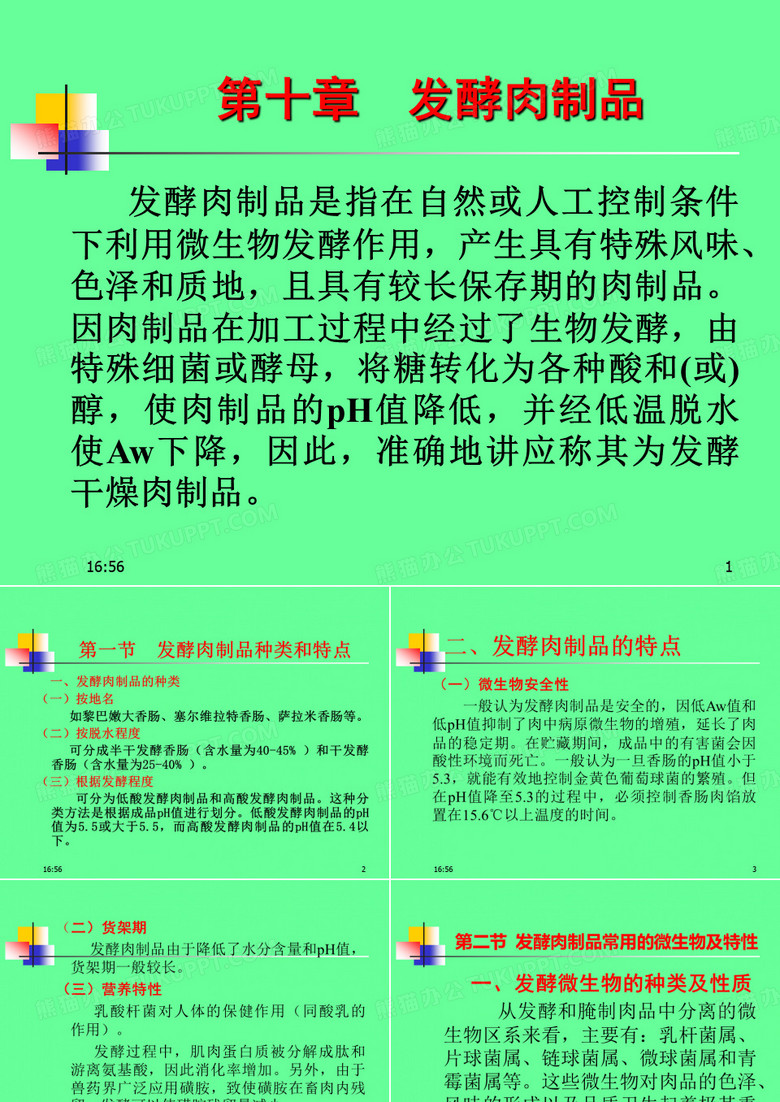 发酵肉制品