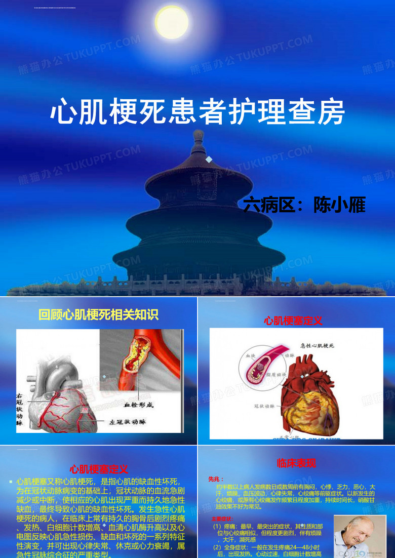 心肌梗塞护理查房ppt课件