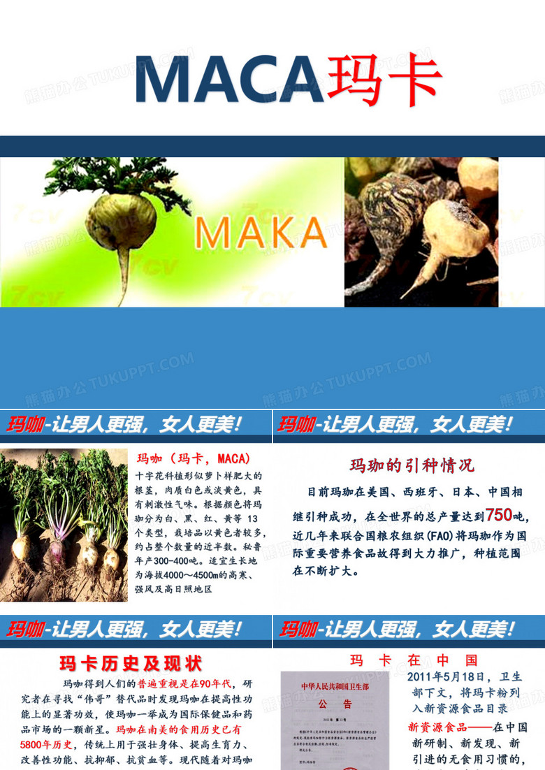 玛咖(会销课件)