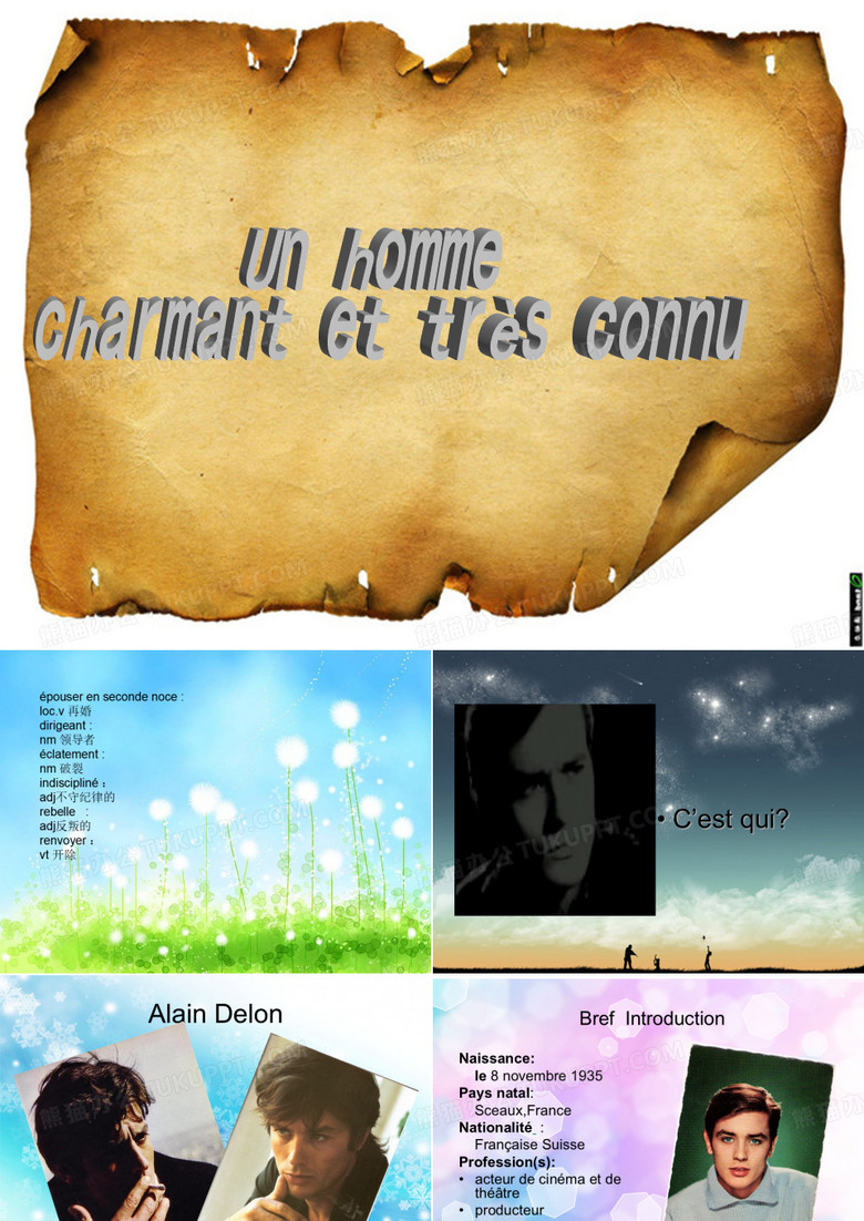 法语版 讲述阿兰德龙