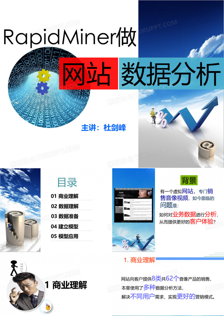 RapidMiner做网站数据分析