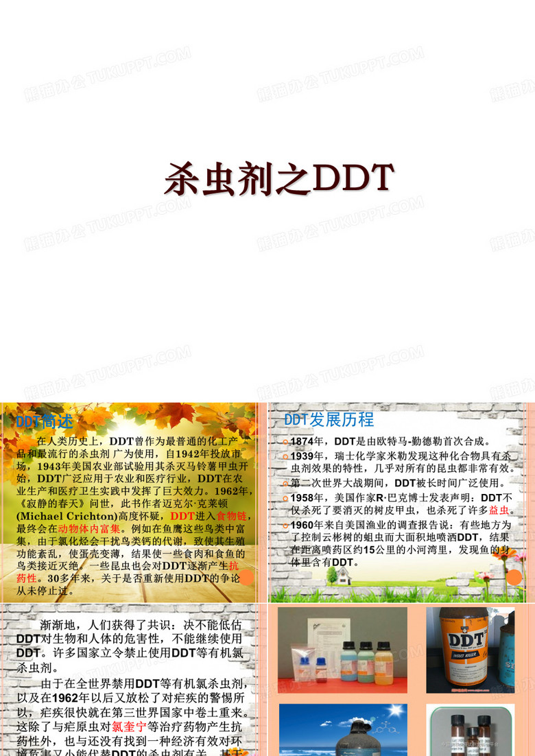 杀虫剂之DDT