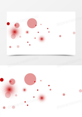 不规则的圆形分散图片