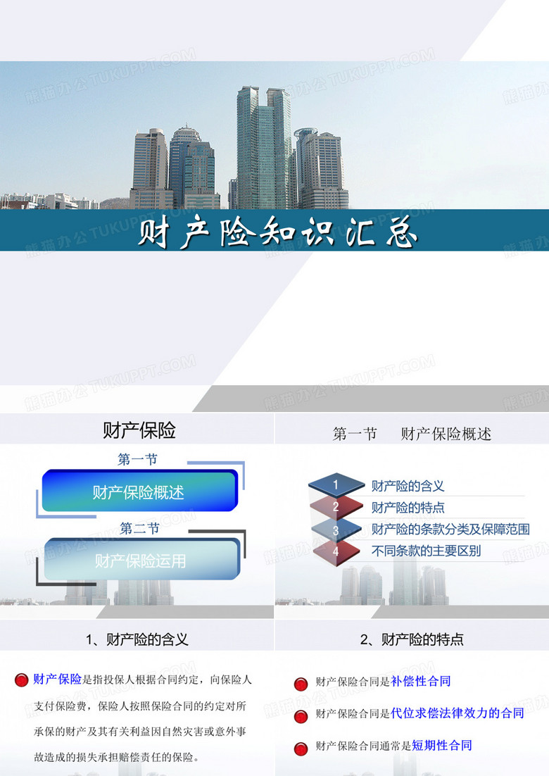 财产险知识汇总