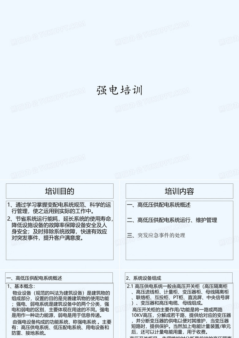 强电培训 PPT