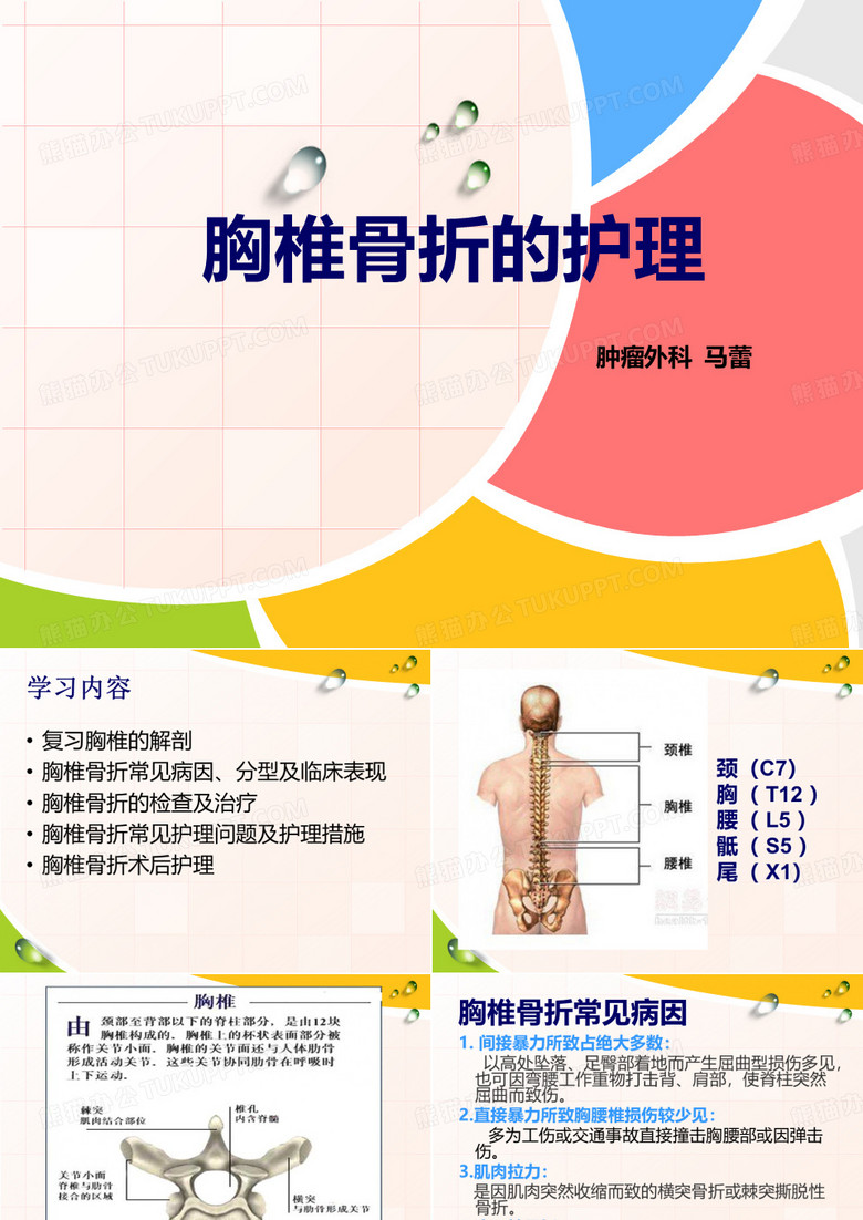 胸椎骨折护理课件