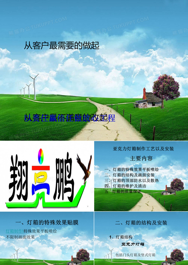 吸塑灯箱灯箱制作工艺培训课程(PPT 40页)