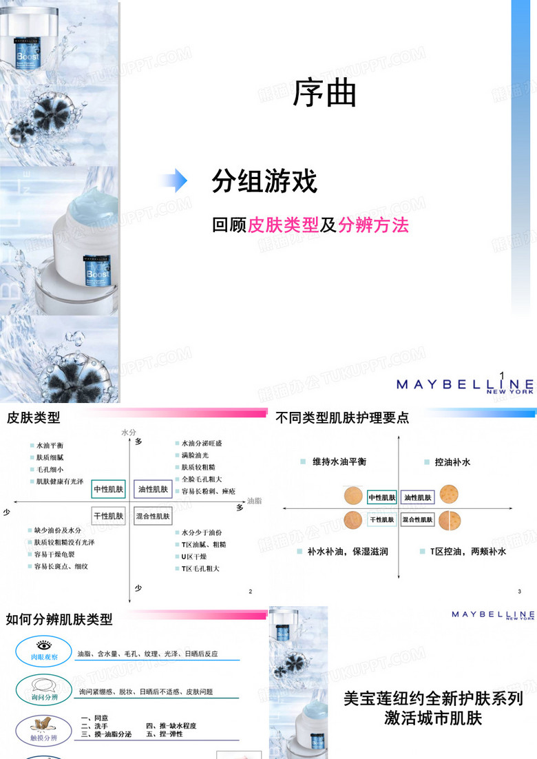 《美宝莲护肤化妆品培训教材PPT》