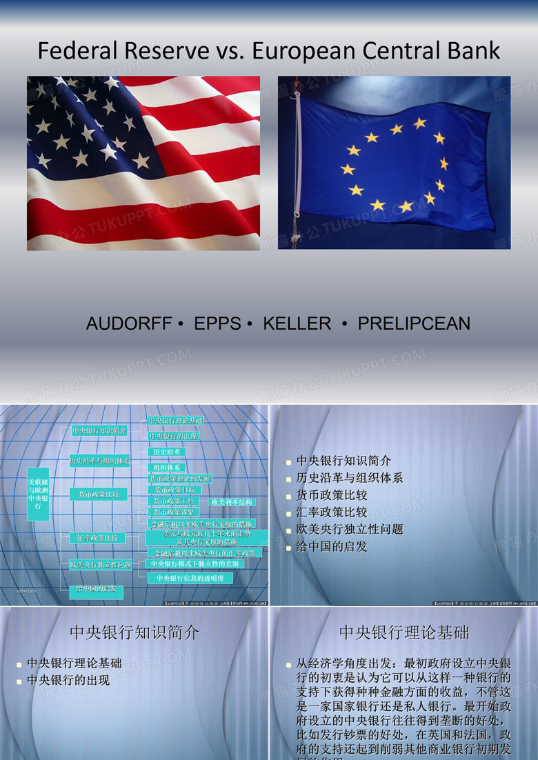 欧美央行比较