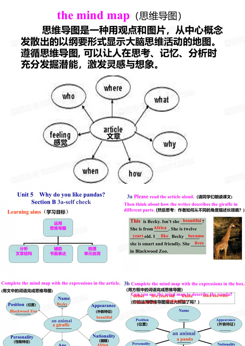 思维导图学英语