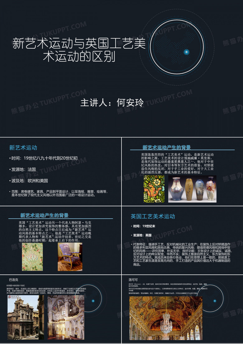 新艺术运动与英国工艺美术运动的区别