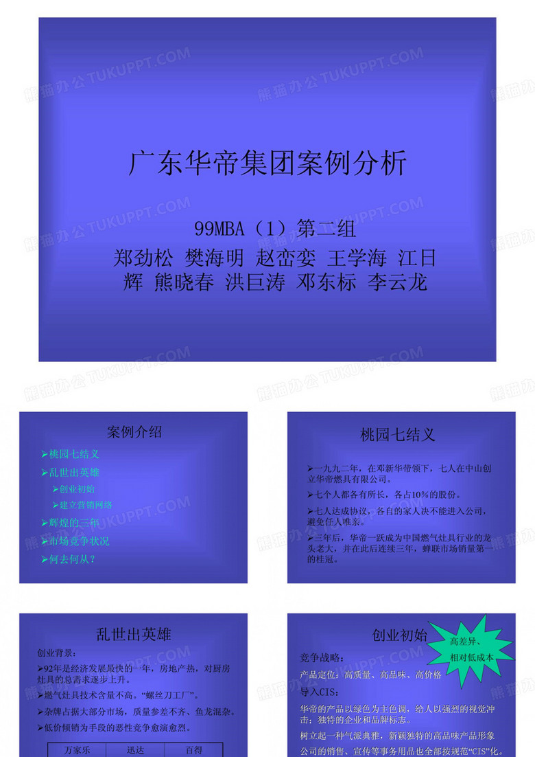 广东华帝集团案例分析