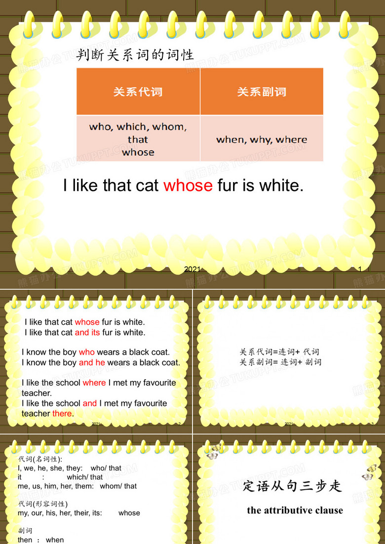 定语从句三步走PPT课件