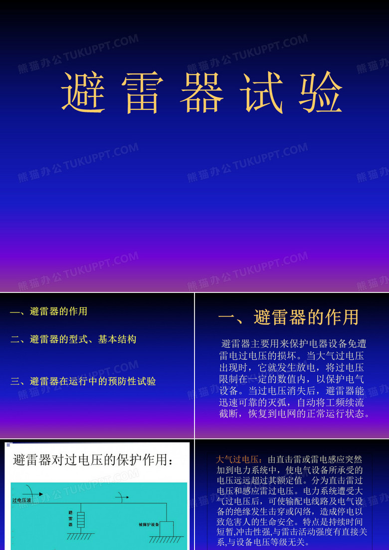 避雷器试验
