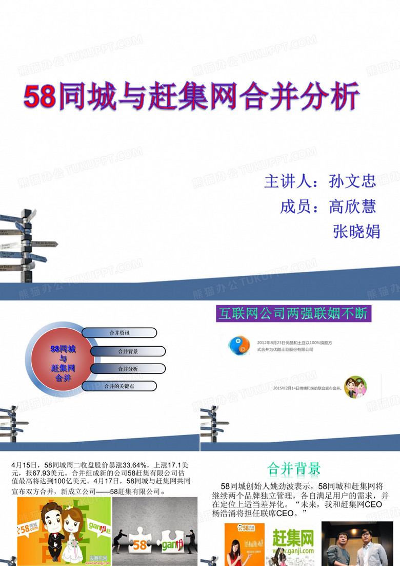 58同城与赶集网合并分析