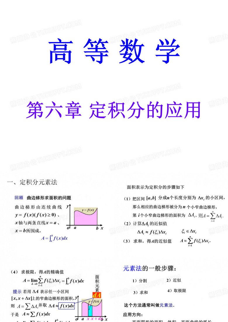 定积分的应用
