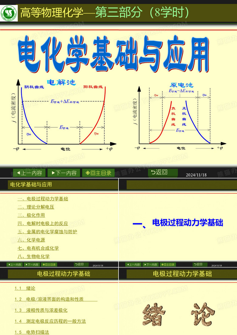 物理化学(电化学基础)