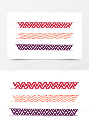 曲线分割线装饰图