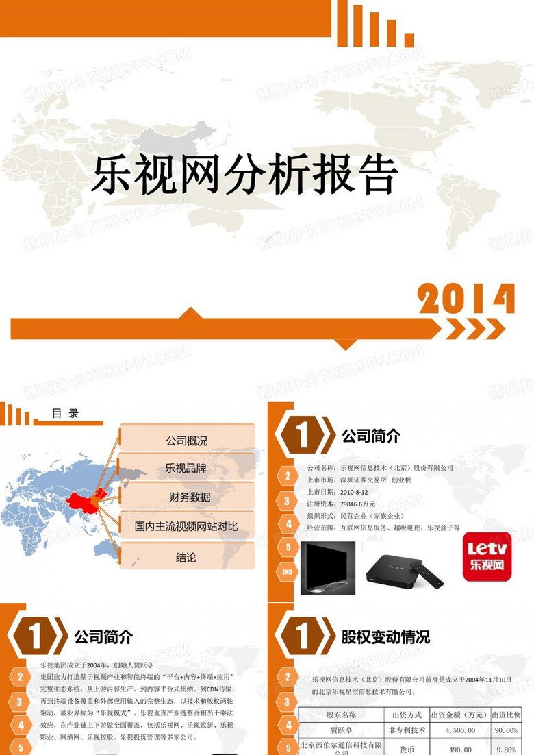 乐视网分析报告共31页文档