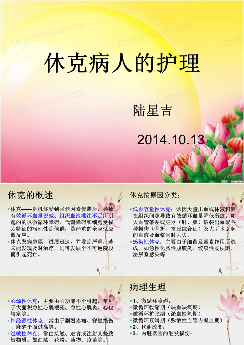 休克病人的护理