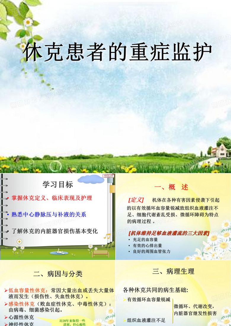 休克病人的护理(PPT)