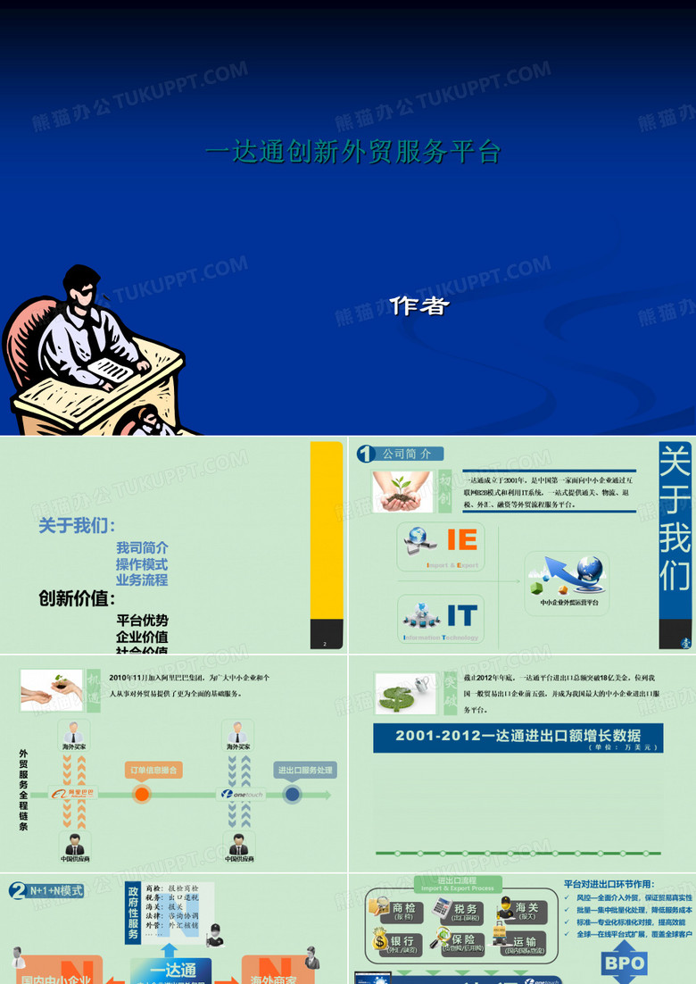 一达通创新外贸服务平台-PPT精品课程