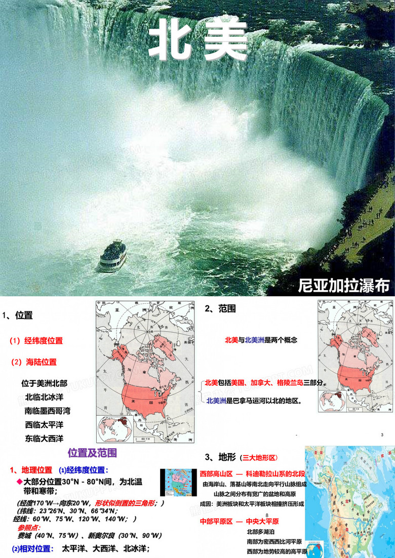 区域地理-北美、美国-PPT课件