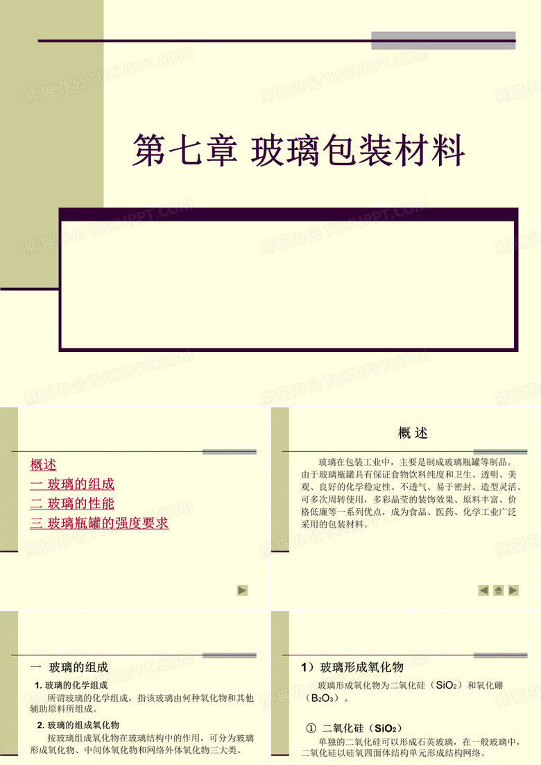 玻璃包装材料