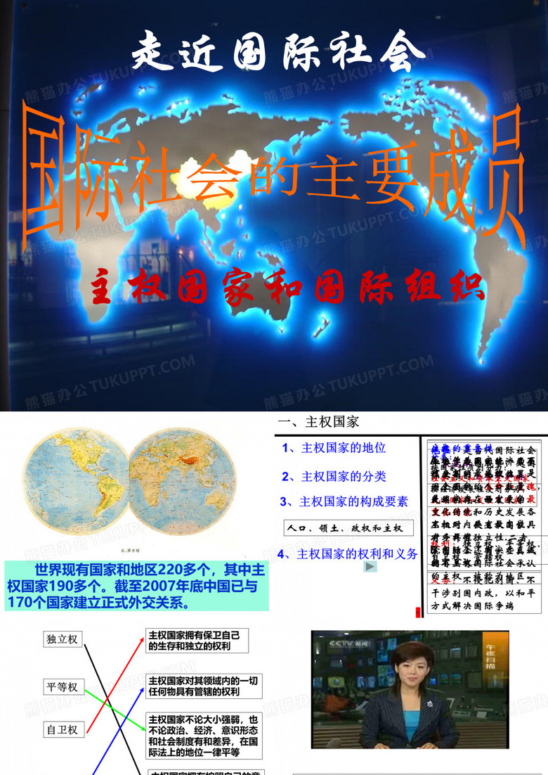 走进国际社会