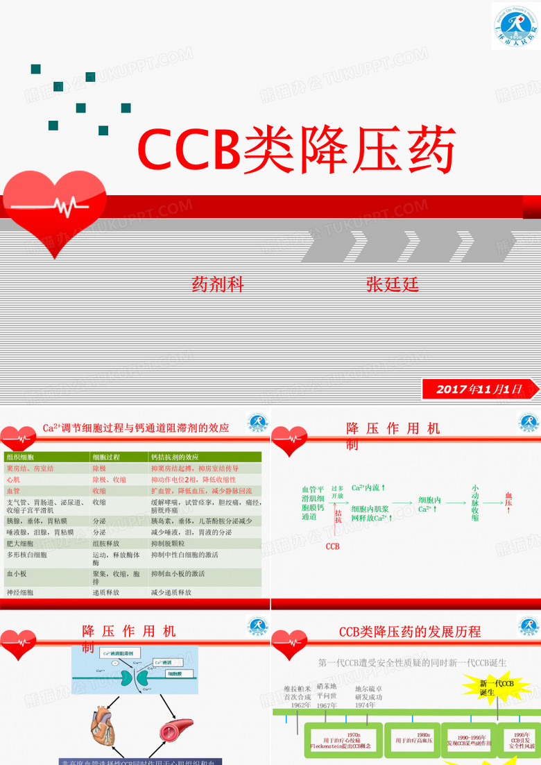 C C B类降压药ppt课件