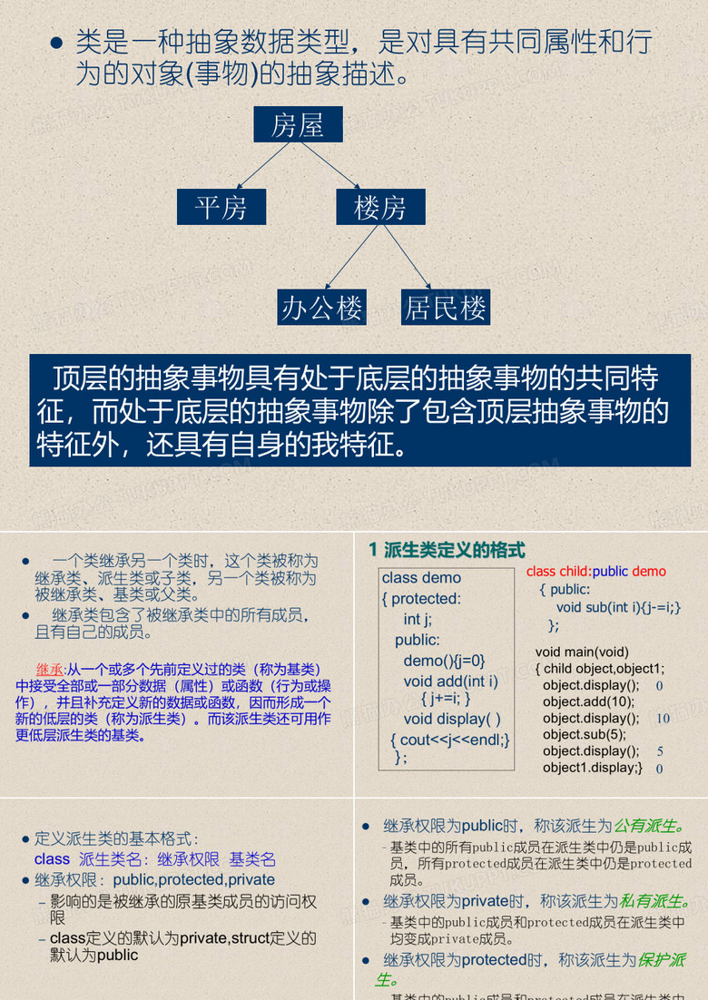 C继承和派生类