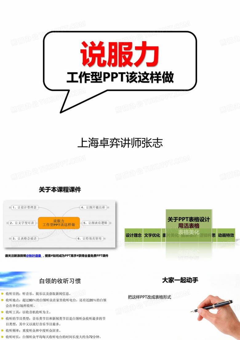 2019年-说服力,工作型ppt该这样做(表格篇)- 秋叶语录.ppt