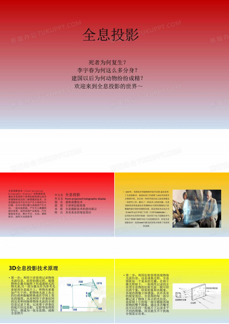 真·全息投影.ppt