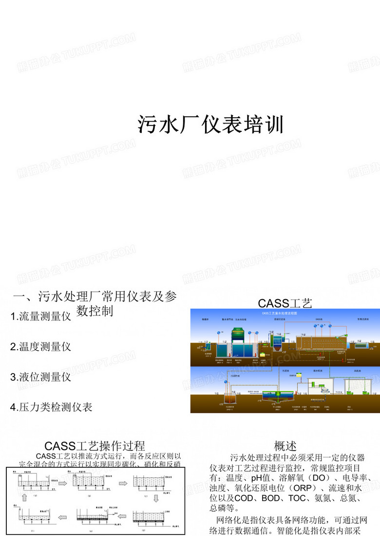 污水厂仪表培训