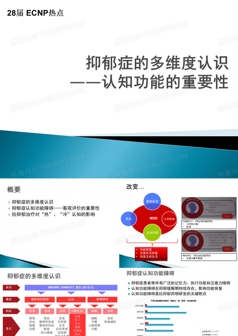 抑郁症的多维度认识——认知功能的重要性