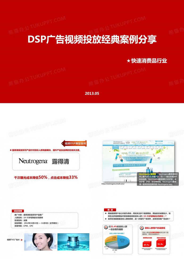 2019年DSP广告视频投放案例--露得清.ppt.ppt