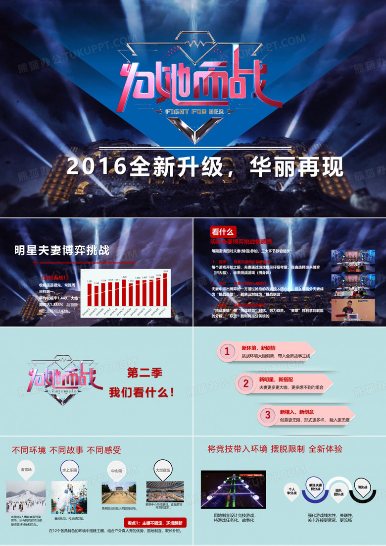 综艺节目策划招商方案——《为她而战2》.pptx