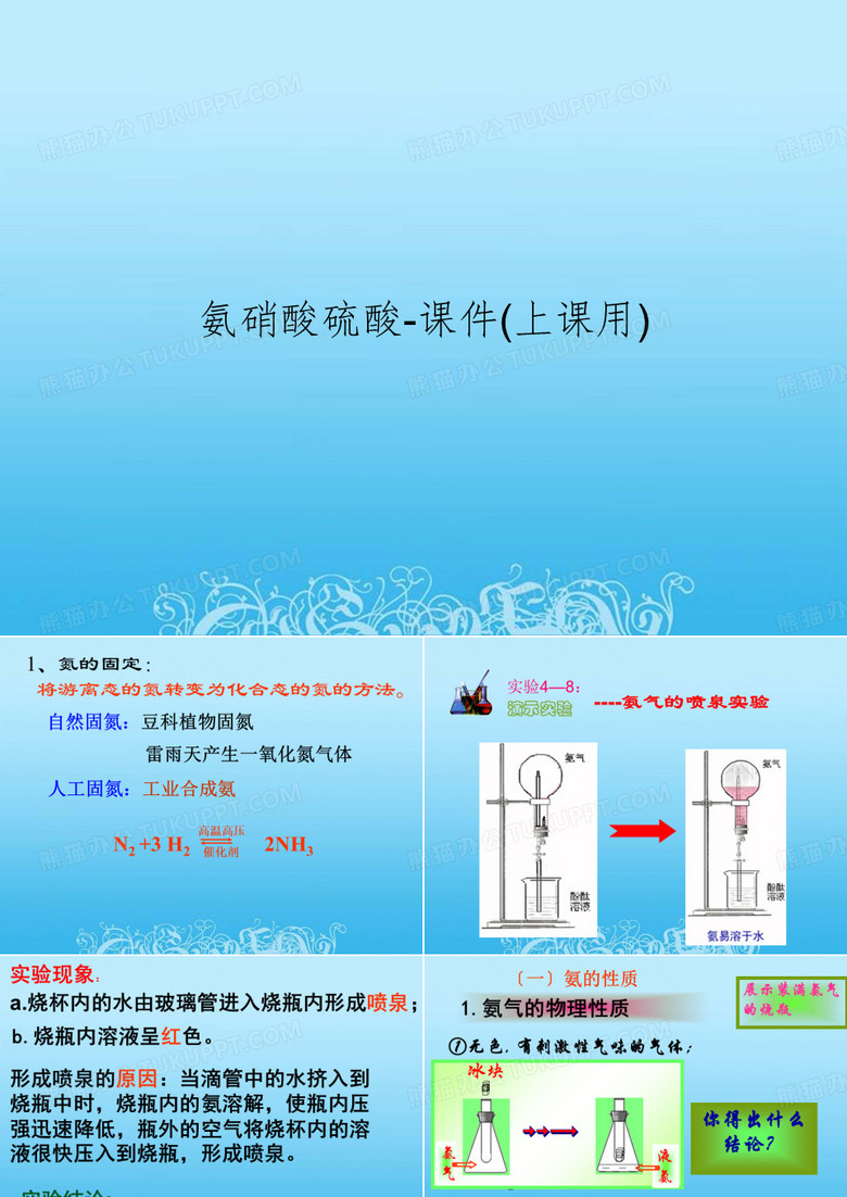 氨硝酸硫酸-课件(上课用)