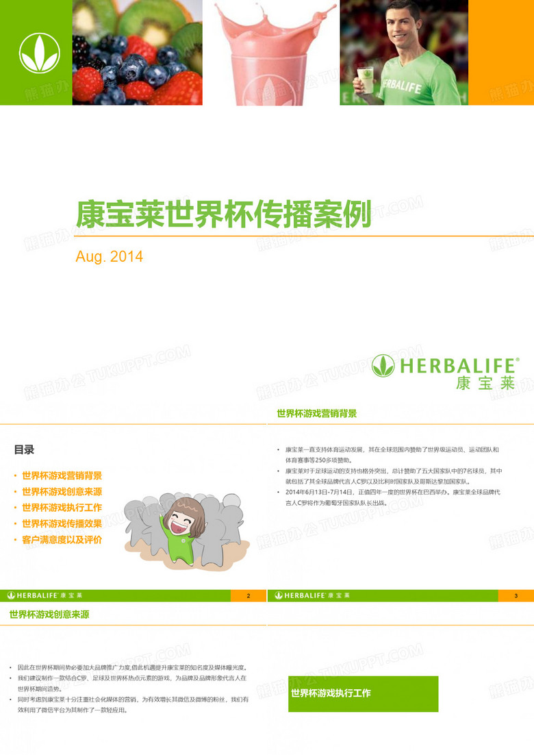 康宝莱世界杯传播案例1