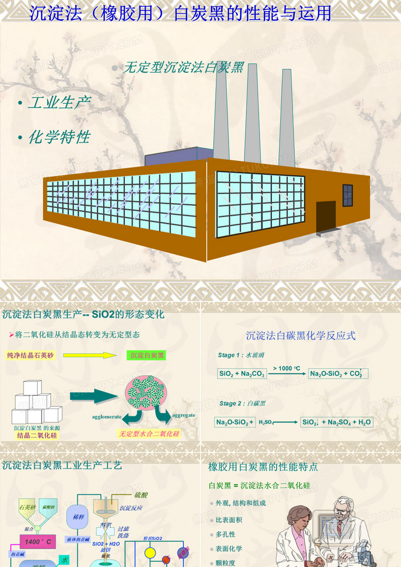 白炭黑的性能与运用