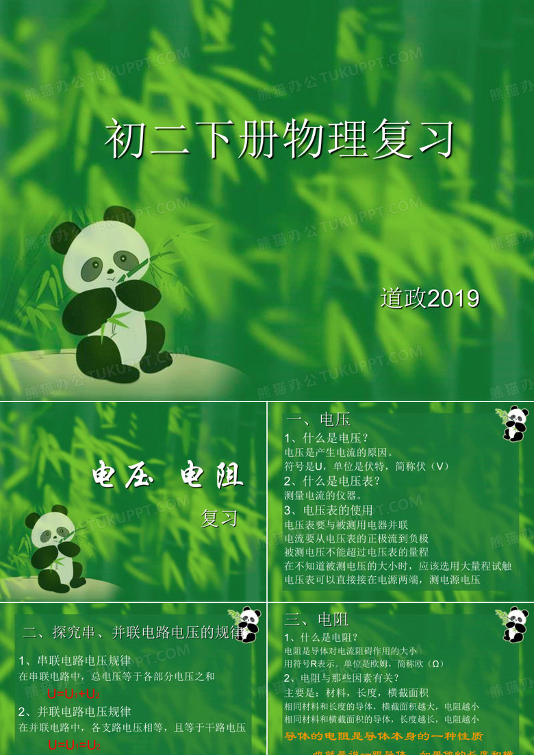 初二物理下册总复习