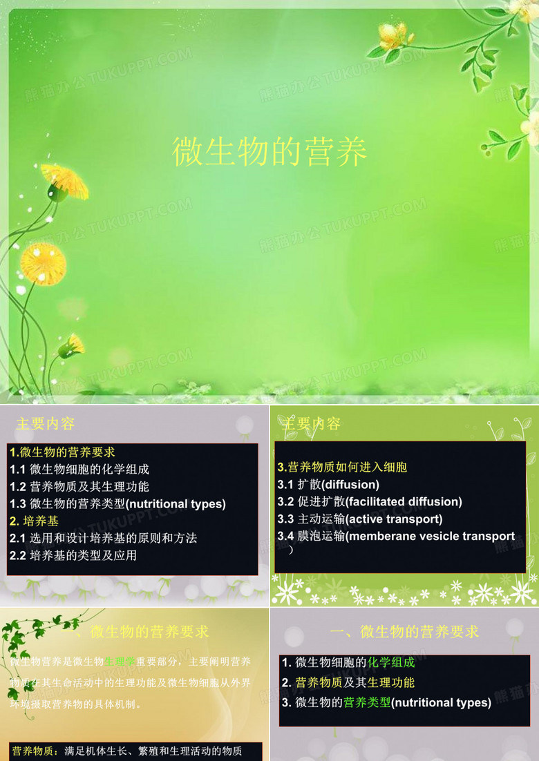 微生物的营养