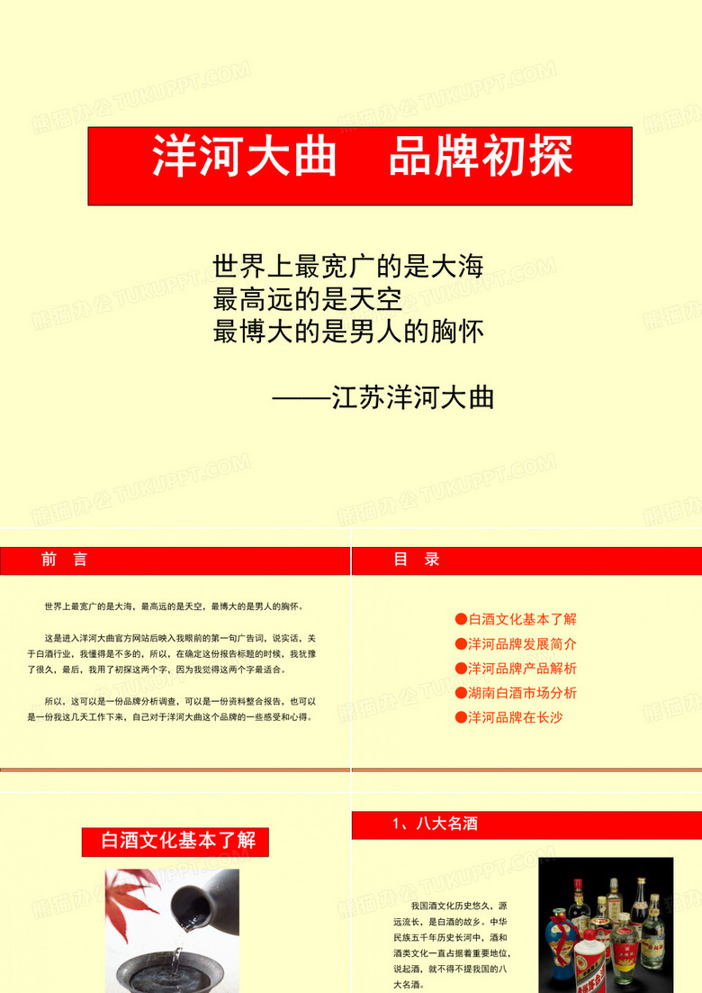 洋河大曲 品牌初探