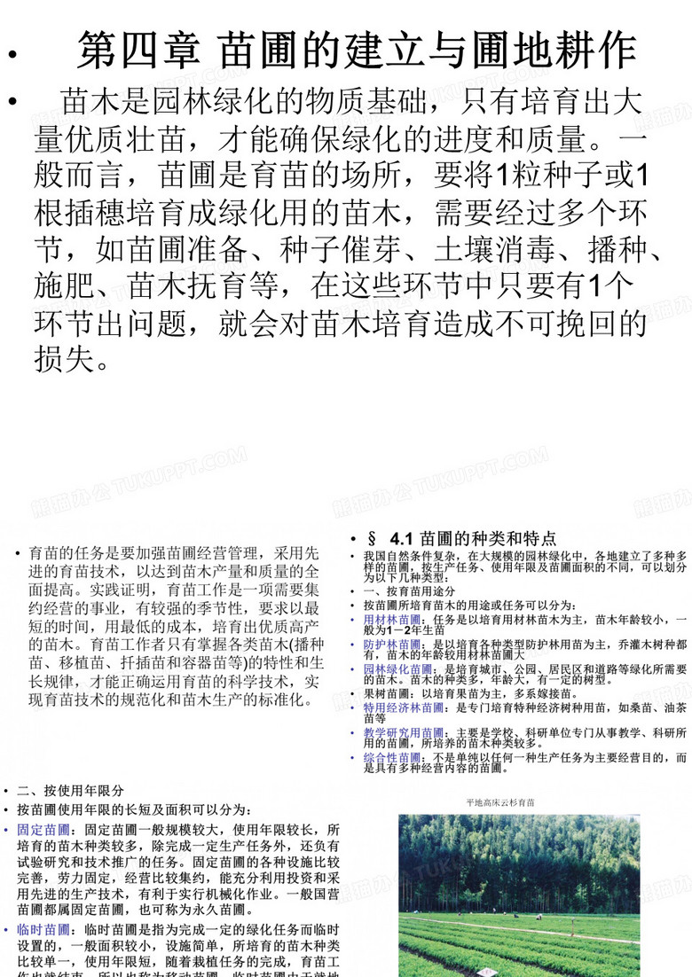 园林苗圃